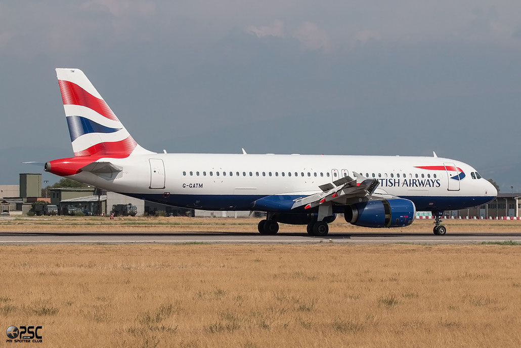 G-GATM A320-232 1892 British Airways @ Aeroporto di Verona © Piti Spotter Club Verona