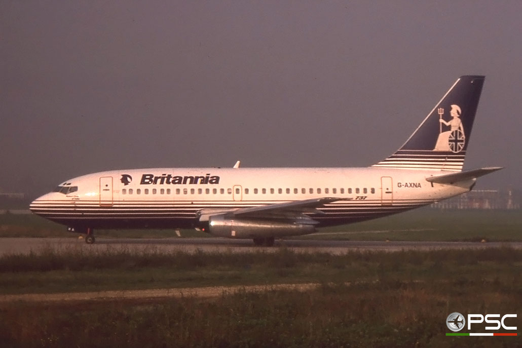G-AXNA B737-204C 20282/245 Britannia Airways © 2018 courtesy of Marco Ceschi - Piti Spotter Club Verona