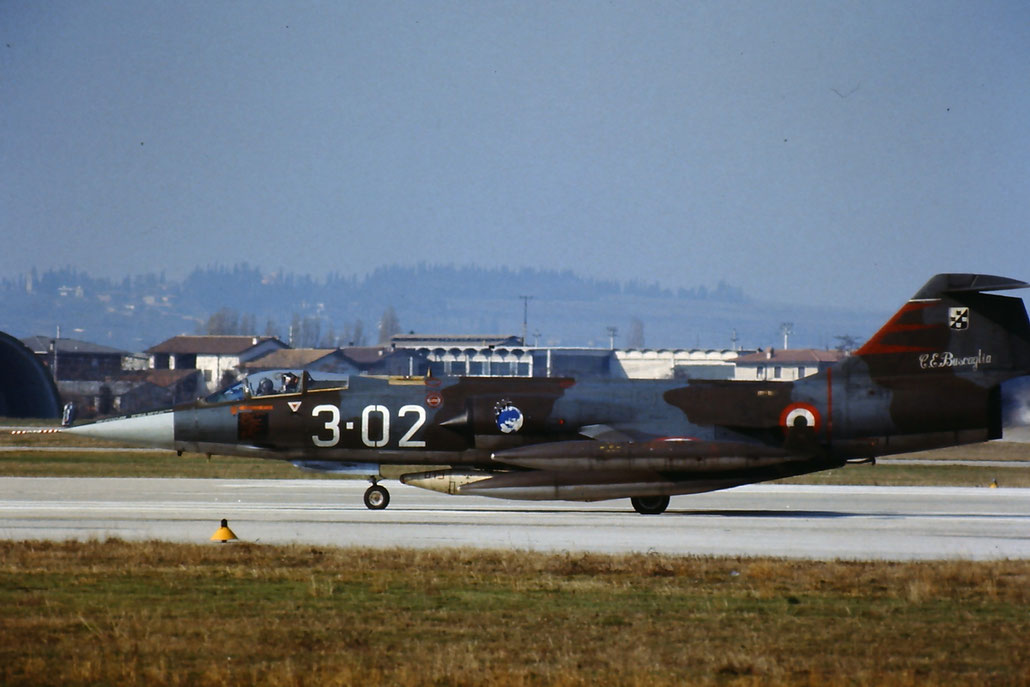 Gli F-104 del Terzo Stormo: 3-02 -  @ Aeroporto di Verona   © Piti Spotter Club Verona