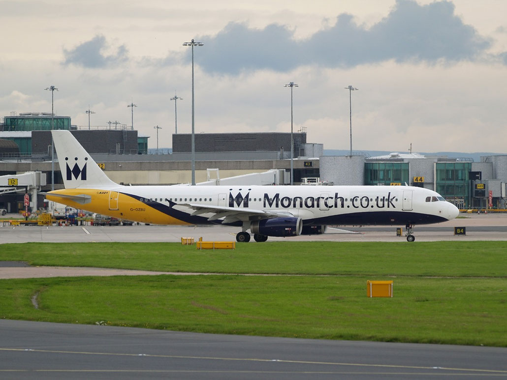 G-OZBU A321-231 3575 Monarch Airlines @ Manchester Airport 20.07.2012 © Piti Spotter Club Verona