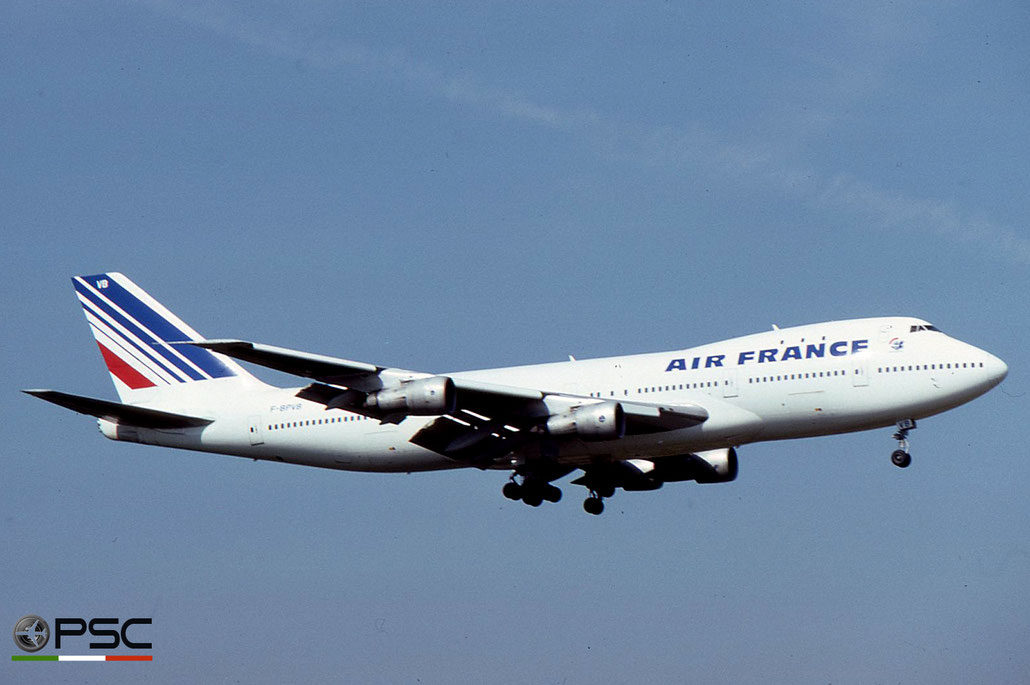 F-BPVB B747-128 19750/22 Air France © 2018 courtesy of Marco Ceschi - Piti Spotter Club Verona