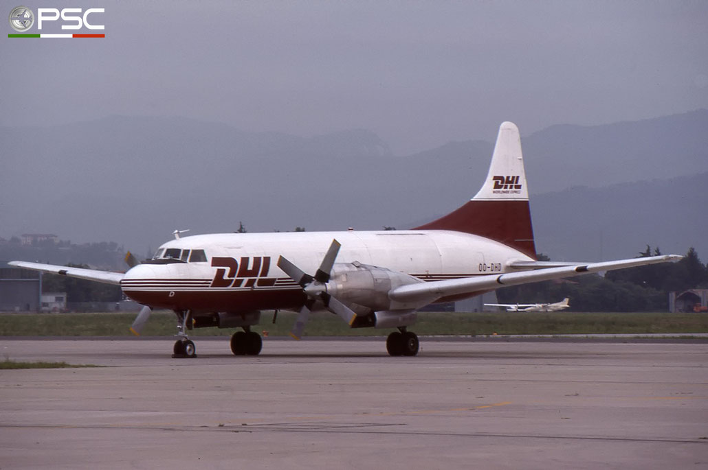 OO-DHD Convair 580F European Air Transport - © 2017 courtesy of Marco Ceschi - Piti Spotter Club Verona