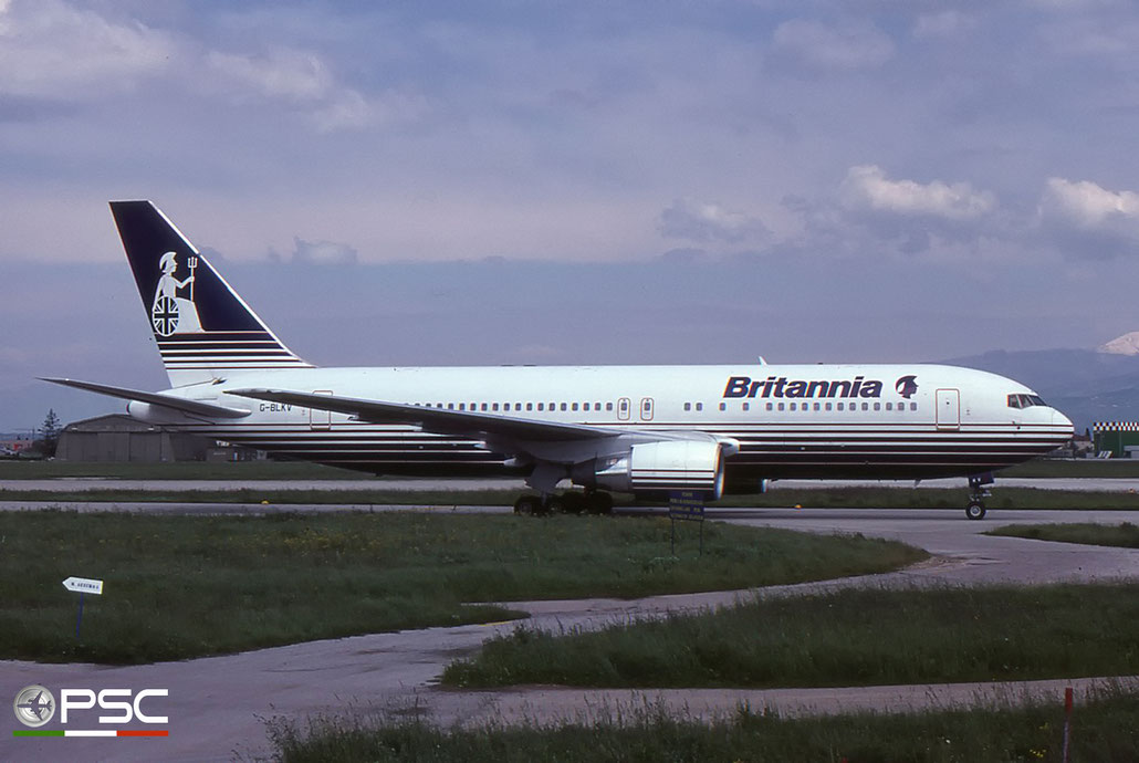 G-BLKV B767-204ER 23072/107 Britannia Airways © 2018 courtesy of Marco Ceschi - Piti Spotter Club Verona