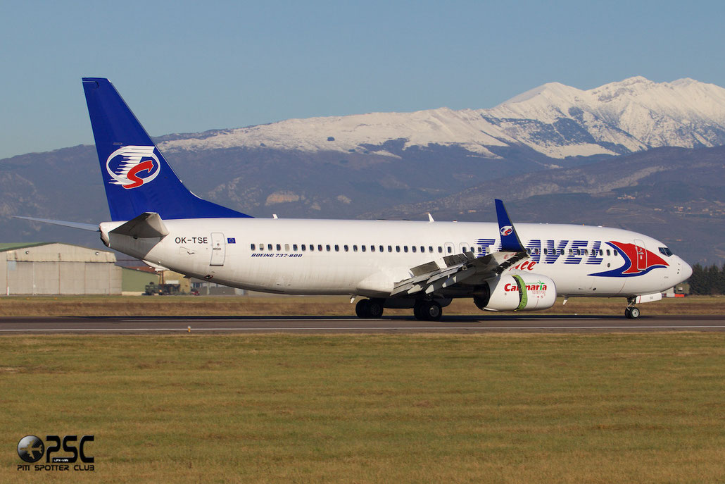 OK-TSE 737-81D 39437/4775 Travel Service @ Aeroporto di Verona © Piti Spotter Club Verona