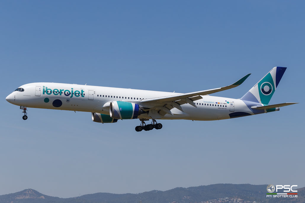 EC-NBO Airbus A350-941 293    Iberojet (Air Lease Corporation) 2019 @ Barcellona BCN 05 2026 © Piti Spotter Club Verona