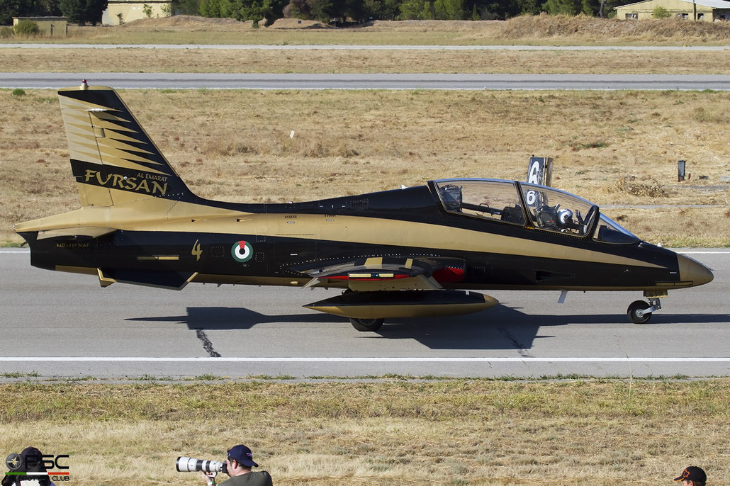 439 4 MB339NAT 6766 Al Fursan @ Tanagra (GRE) 09 2023 © Piti Spotter Club Verona