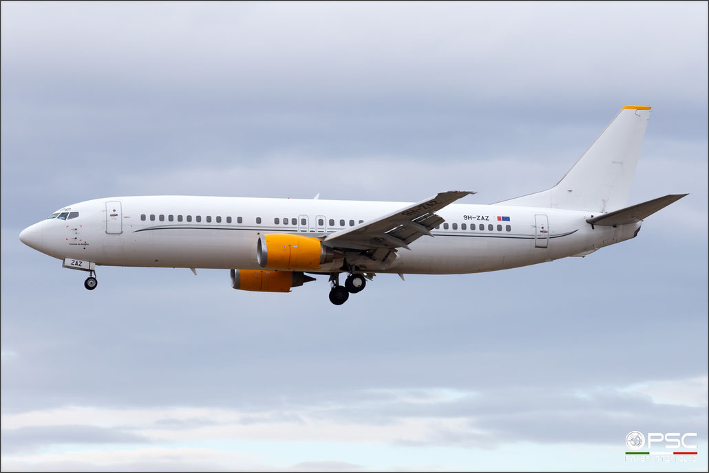 9H-ZAZ B737-436 25349/2156 Air Horizont @ Barcelona 04.2023 © Piti Spotter Club Verona