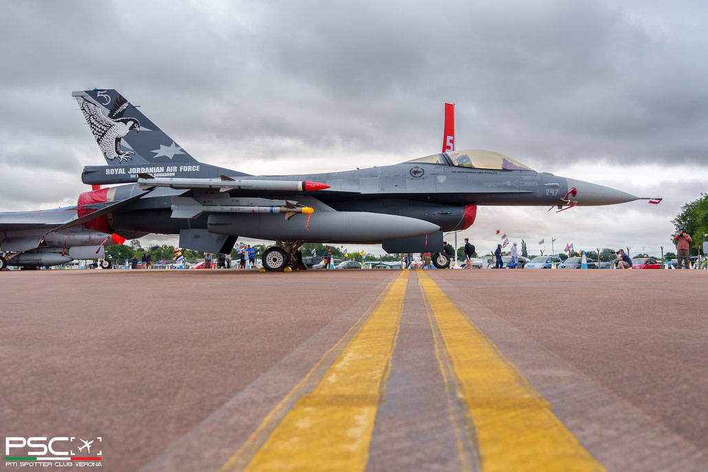 247  F-16AM 6D-106/M13-56 1sq @ RIAT 2024 © Piti Spotter Club Verona