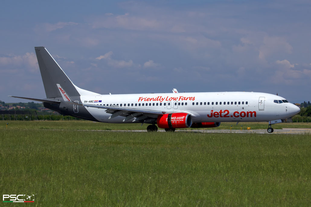 9A-ABC Boeing 737-8Q8 30667 1448 cfm56-7B24  ETF Airways>Jet2 2004  @ Aeroporto di Verona 05 2025 © Piti Spotter Club Verona
