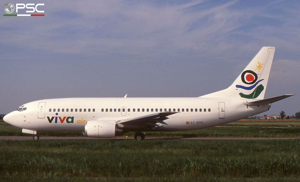 EC-EHX B737-3A4 23752/1484 VIVA - Vuelos Internacionales de Vacaciones © 2017 courtesy of Marco Ceschi - Piti Spotter Club Verona