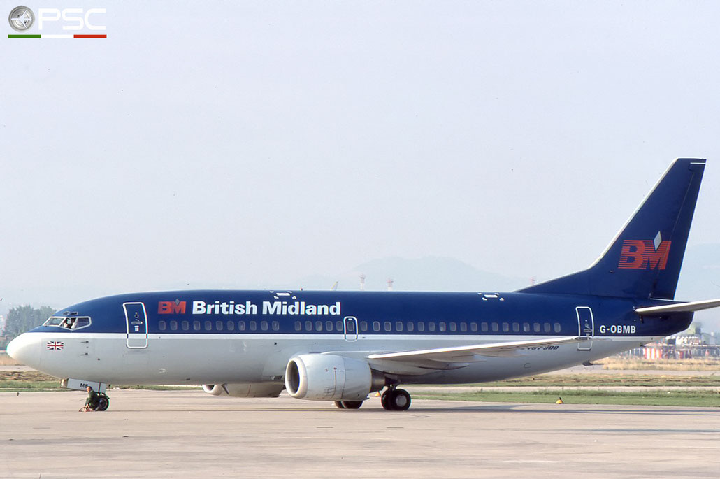 G-OBMB B737-33A 23832/1473 BMA - British Midland Airways © 2018 courtesy of Marco Ceschi - Piti Spotter Club Verona