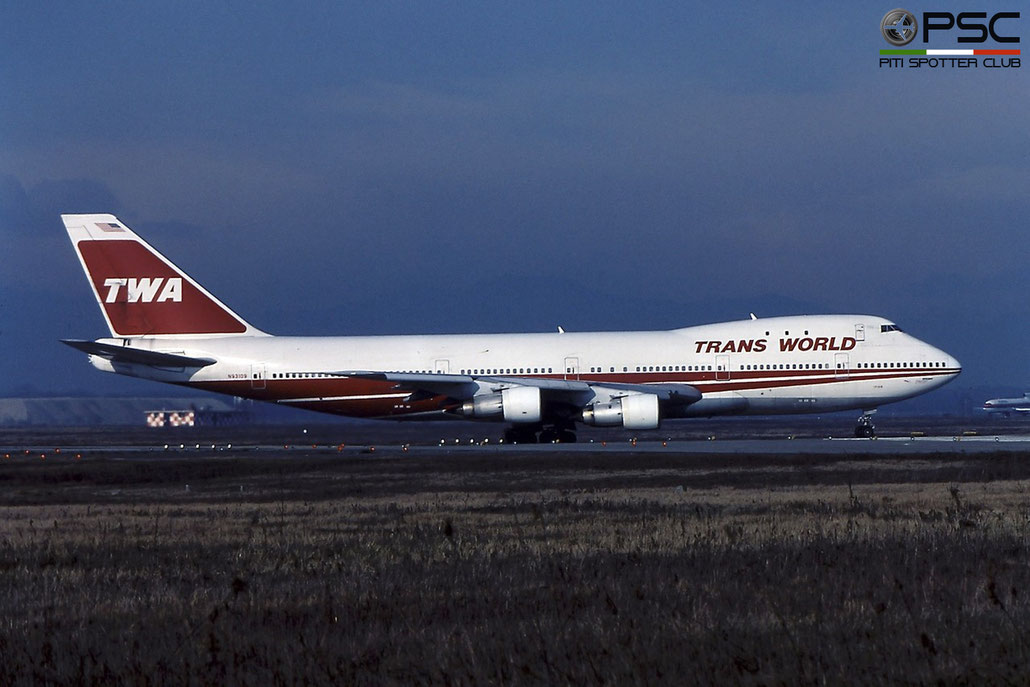 N93109 B747-131 19675/43 Trans World Airlines © 2018 courtesy of Marco Ceschi - Piti Spotter Club Verona