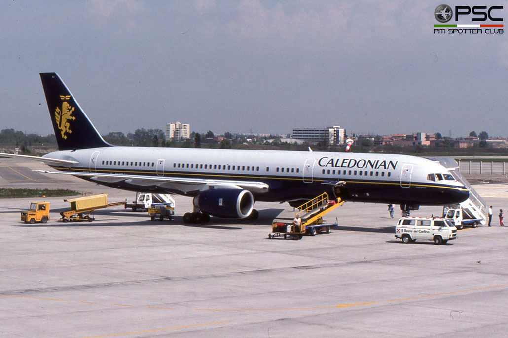 G-BMRJ B757-236 24268/214 Caledonian Airways © 2018 courtesy of Marco Ceschi - Piti Spotter Club Verona