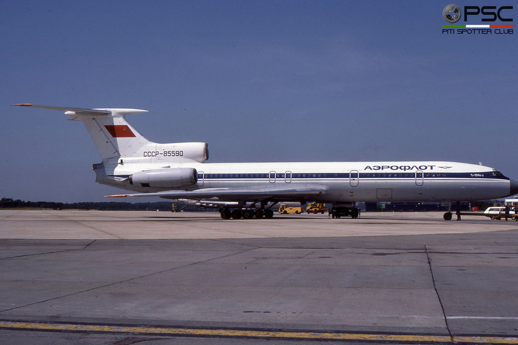 CCCP-85590 83A590 Tu-154B-2 CCCP-85590 AFL/Kyrgyzstan © 2018 courtesy of Marco Ceschi - Piti Spotter Club Verona