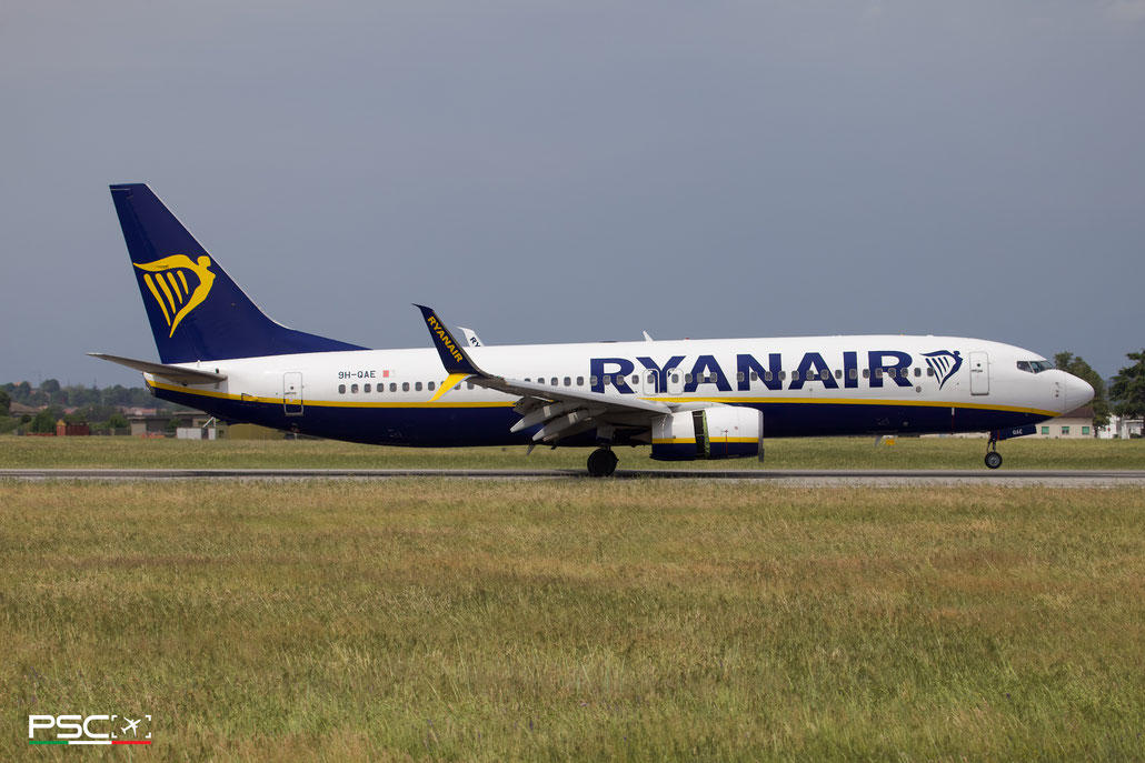 9H-QAE Boeing 737-800 44812 6763 cfm56-7B  Malta Air>Ryanair 2018  @ Verona Villafranca 04 2026 © Piti Spotter Club Verona