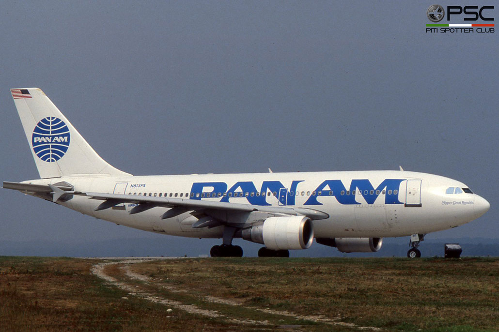 N813PA A310-324ET 449 Pan Am - Pan American World Airways © 2018 courtesy of Marco Ceschi - Piti Spotter Club Verona