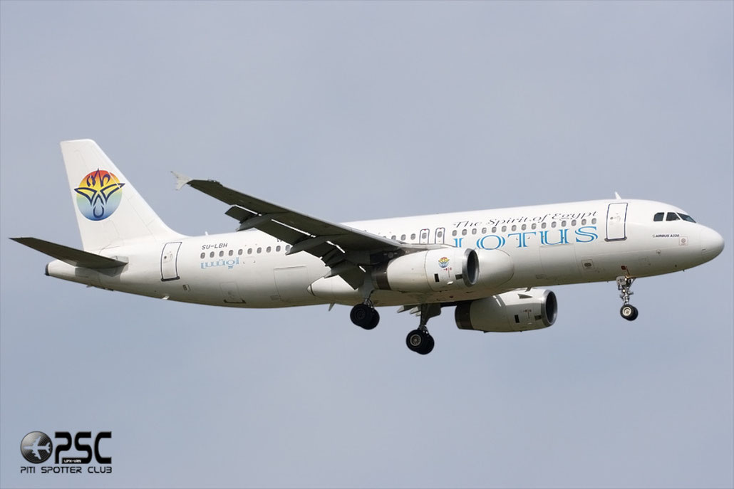 SU-LBH A320-233 739 Lotus Air