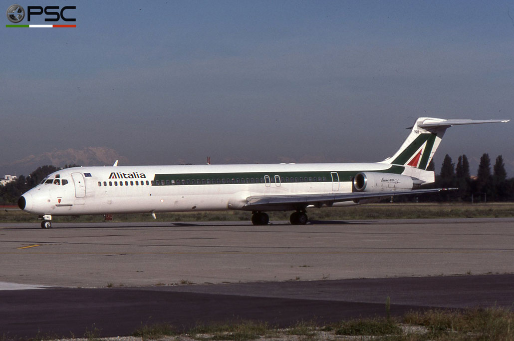 I-DANH MD-82 53177/1973 Alitalia © 2018 courtesy of Marco Ceschi - Piti Spotter Club Verona