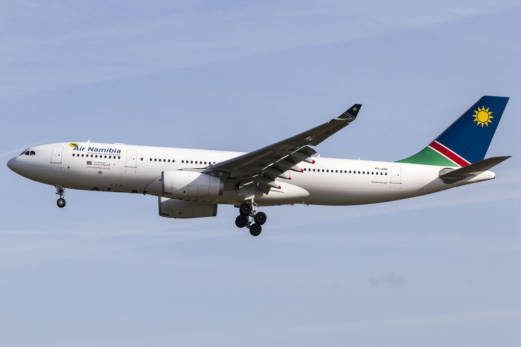 V5-ANO A330-243 1451 Air Namibia @ Frankfurt Airport 08.05.2015 © Piti Spotter Club Verona