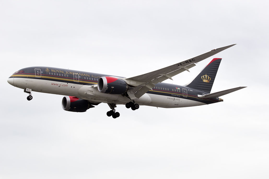 JY-BAC B787-8 37164/219 Royal Jordanian @ London Heathrow Airport 09.07.2016 © Piti Spotter Club Verona