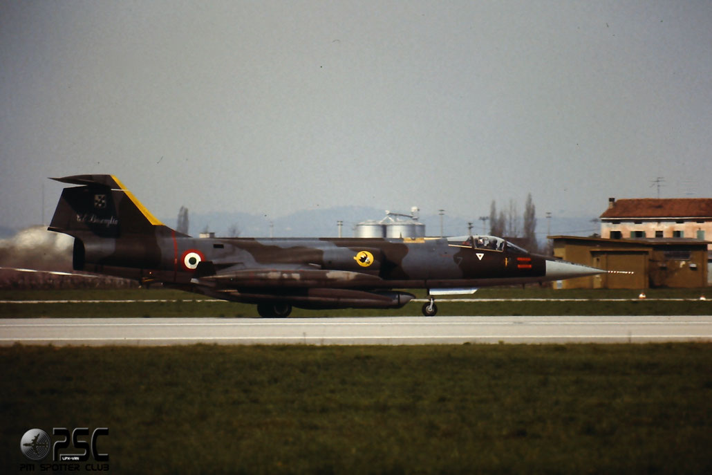 Gli F-104 del Terzo Stormo: 3-37 -  @ Aeroporto di Verona   © Piti Spotter Club Verona