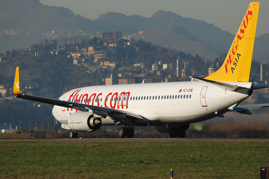 TC-CPE B737-82R 38178/4023 Pegasus Airlines @ Bergamo Airport 05.01.2015 © Piti Spotter Club Verona