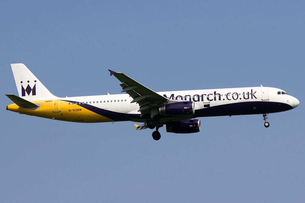 G-OZBM A321-231 1045 Monarch Airlines @ Aeroporto di Verona © Piti Spotter Club Verona