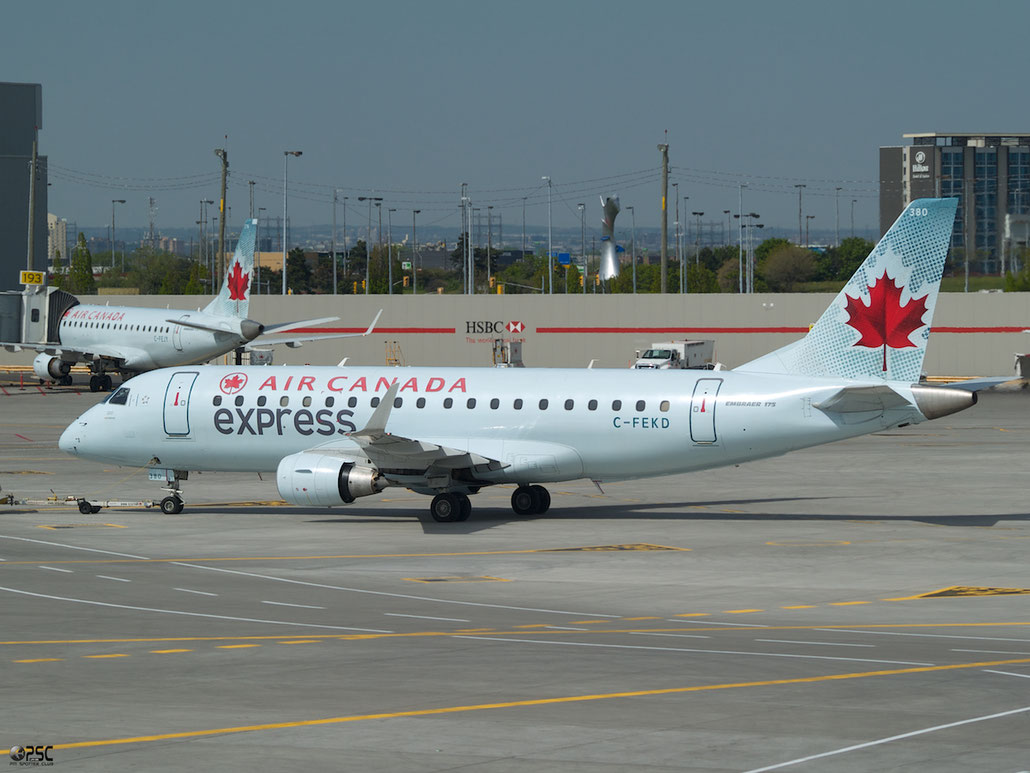 C-FEKD ERJ175SU 17000101 Sky Regional Airlines @ Toronto Pearson 17.05.2013 © Piti Spotter Club Verona
