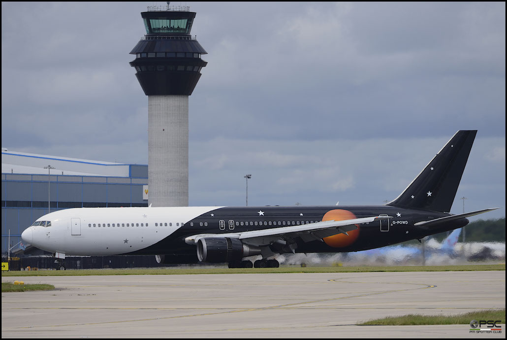 G-POWD B767-36NER 30847/902 Titan Airways @ Manchester Airport 21.06.2015 © Piti Spotter Club Verona