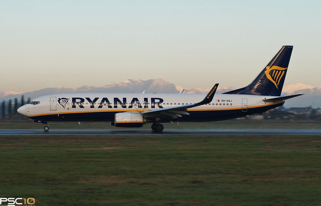 9H-QAJ Boeing 737-800 44817 6786 cfm56-7B  Malta Air>Ryanair 2018 @ Aeroporto di Verona  12 2021 © Piti Spotter Club Verona