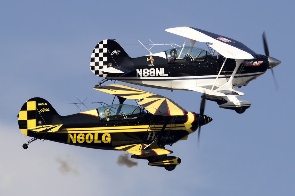 N60LG 1978 AEROTEK PITTS S-2A  EGMOND AIRCRAFT LLC @ Reggio Emilia 02 2020  © Piti Spotter Club Verona