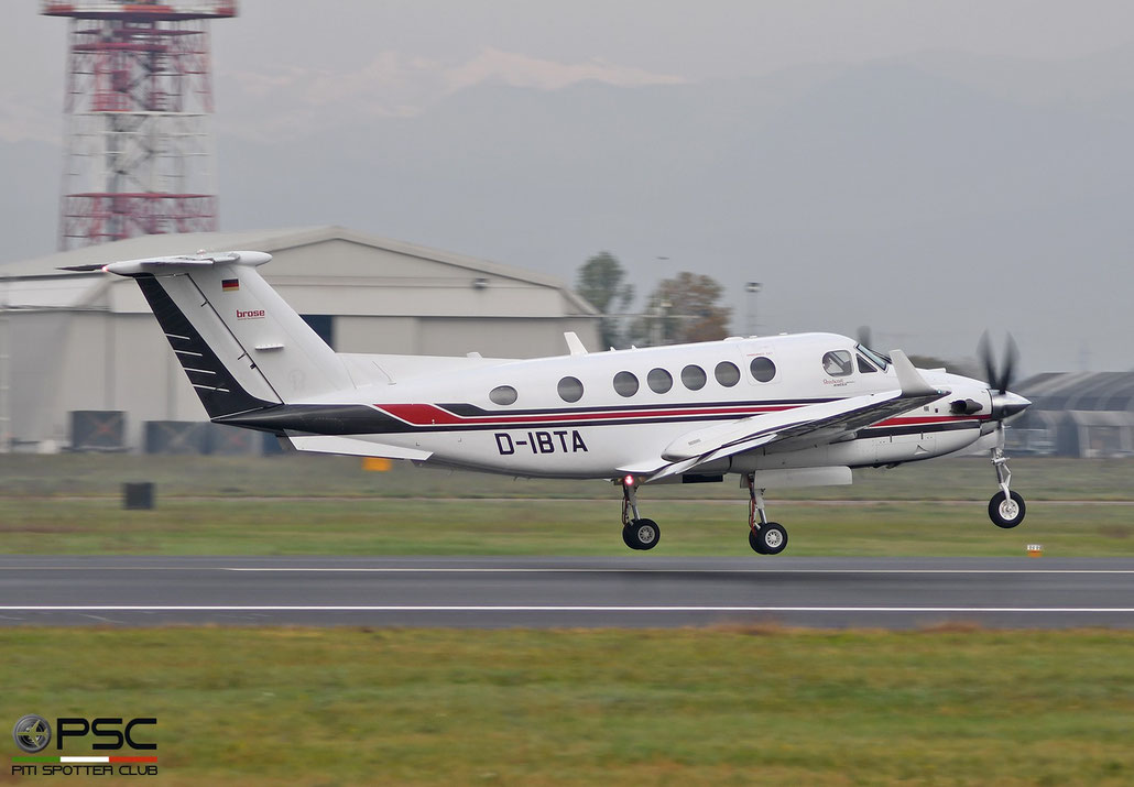 D-IBTA Beech B200GT BY-75 @ Aeroporto di Verona 11.2021 © Piti Spotter Club Verona