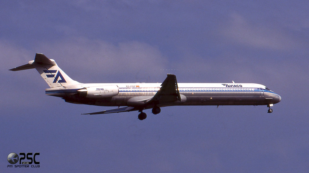 EC-FOZ  MD-88  53308/2022  Aviaco - Aviación y Comercio  @ Aeroporto di Verona © Piti Spotter Club Verona