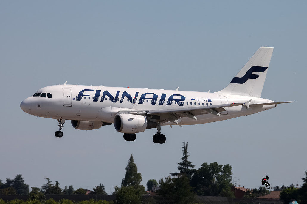 OH-LVK A319-112 2124 Finnair @ Aeroporto di Verona - 16/07/2016 © Piti Spotter Club Verona