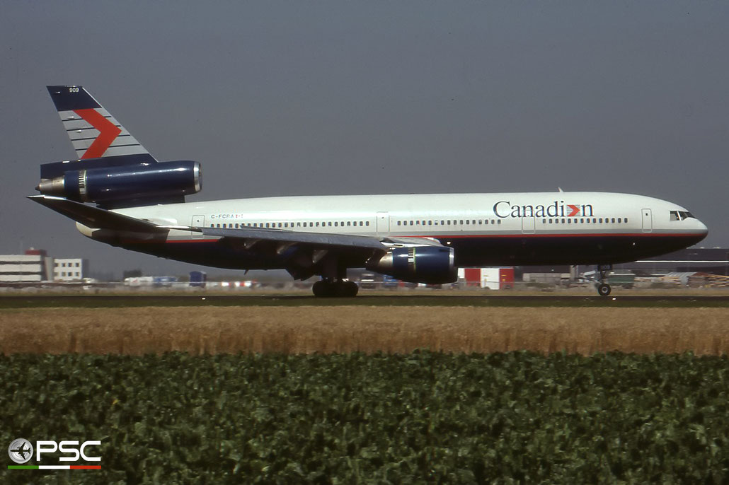 C-FCRA DC-10-30 46931/137 Canadian Airlines International © 2018 courtesy of Marco Ceschi - Piti Spotter Club Verona