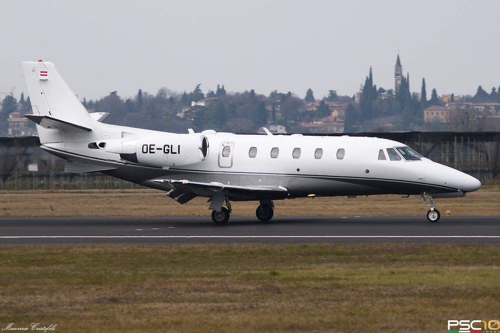 OE-GLI  Ce560XLS+  560-6134  Avcon Jet  @ Aeroporto di Verona  03 2022 © Piti Spotter Club Verona