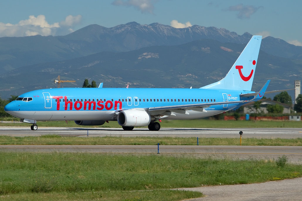 Boeing 737 Next Gen - MSN 37248 - G-FDZT  @ Aeroporto di Verona © Piti Spotter Club Verona