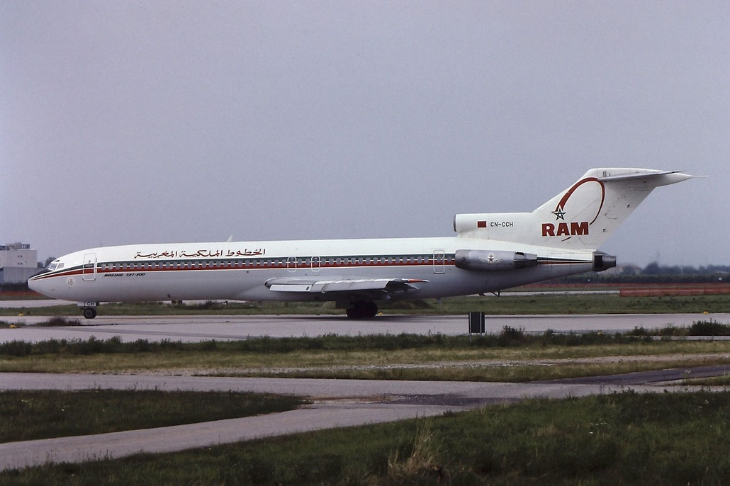 CN-CCH B727-2B6 20705/945 Royal Air Maroc @ Aeroporto di Verona © Piti Spotter Club Verona