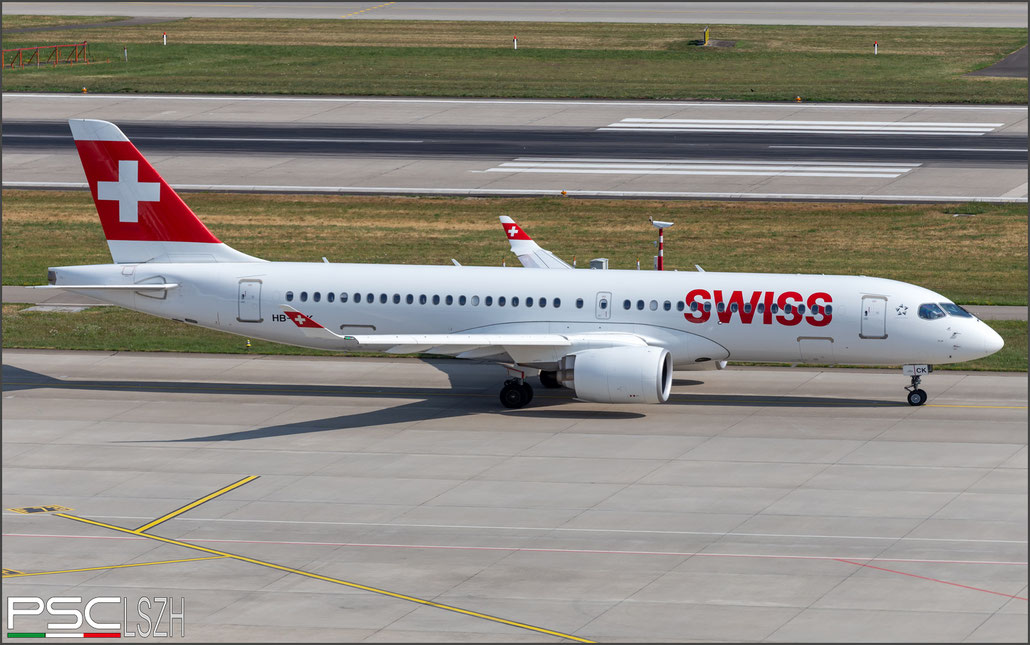 HB-JCK CS300 55027 Swiss @ Zurich 07.2023 © Piti Spotter Club Verona