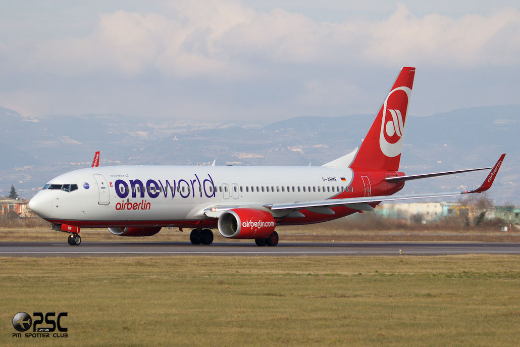 D-ABME B737-86J 37766/4049 Air Berlin @ Aeroporto di Verona © Piti Spotter Club Verona