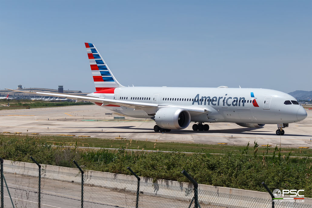 N886BR Boeing 787-8 66006 1149 GE nx-1B  American Airlines 2023 @ Barcellona BCN 05 2026 © Piti Spotter Club Verona