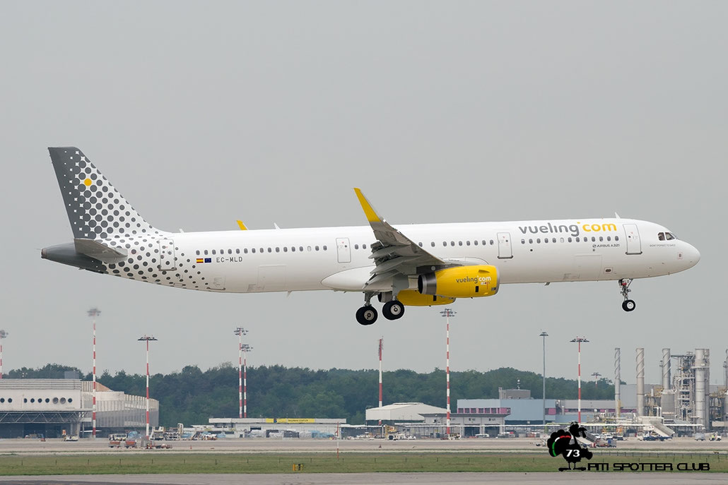 EC-MLD A321-231 7105 Vueling Airlines @ Milano Malpensa Airport 18.05.2016 © Piti Spotter Club Verona