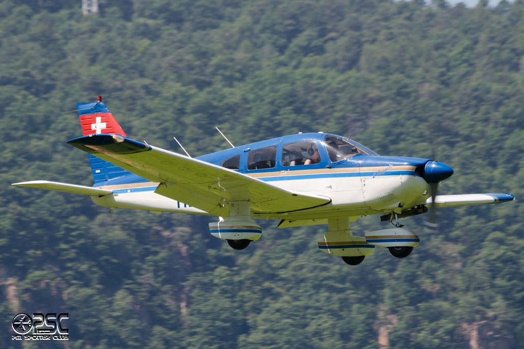 HB-POW Piper PA-28-181 Archer 2 P28A 2890158 Fluggruppe Seeland @ Aeroporto di Bolzano © Piti Spotter Club Verona