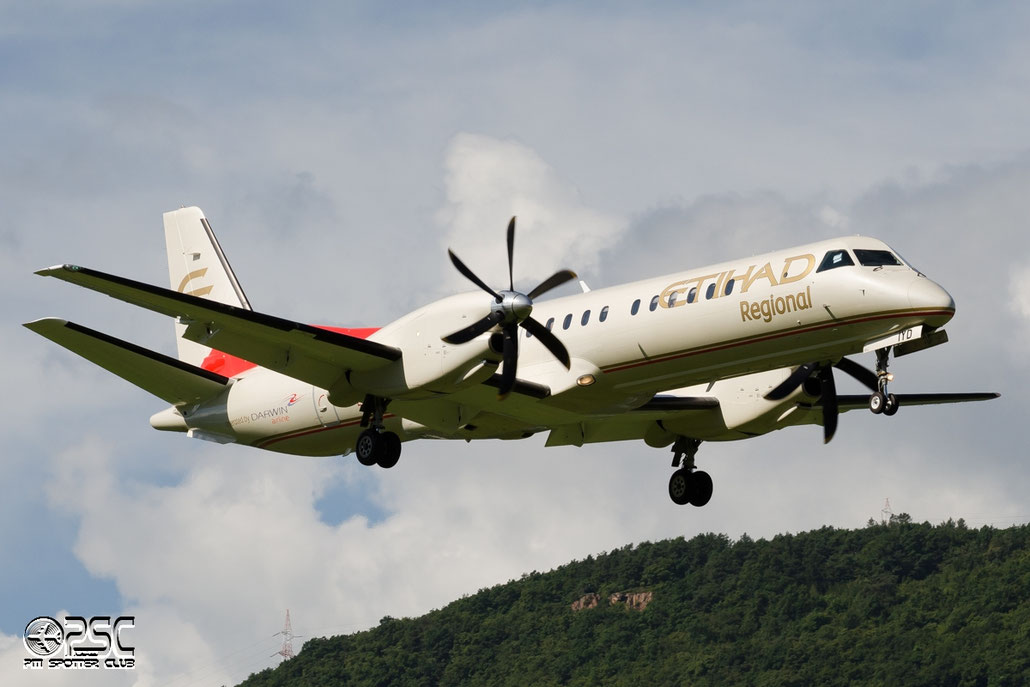 HB-IYD Saab 2000 2000-059 Darwin Airline @ Aeroporto di Bolzano © Piti Spotter Club Verona
