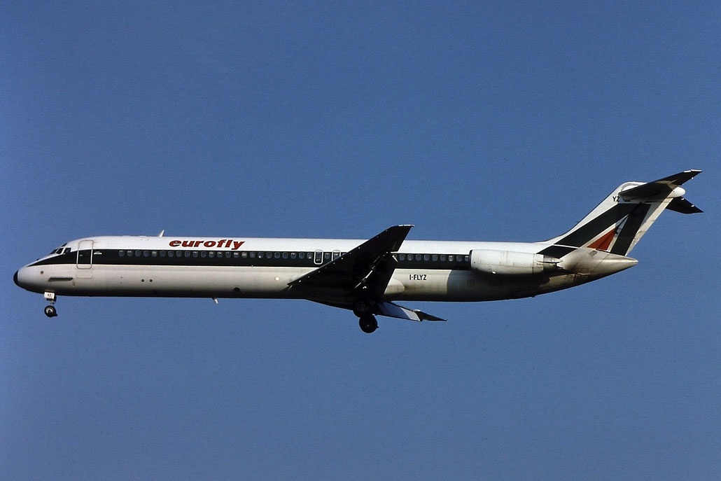 I-FLYZ  DC-9-51  47697/816  Eurofly  @ Aeroporto di Verona © Piti Spotter Club Verona 