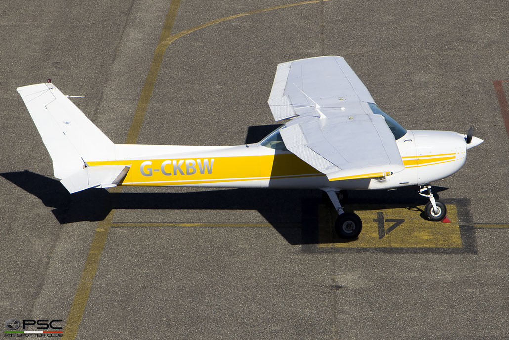 G-CKBW Private Cessna 150M @ Reggio Emilia 06 2019 e © Piti Spotter Club Verona