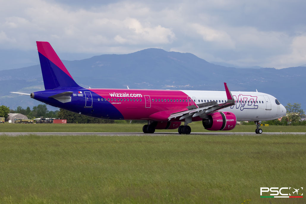 9H-WND Airbus A321-271NX 11724  PW1133G-JM  Wizz Air Malta>Wizz Air 2023  @ Verona Villafranca 04 2026 © Piti Spotter Club Verona