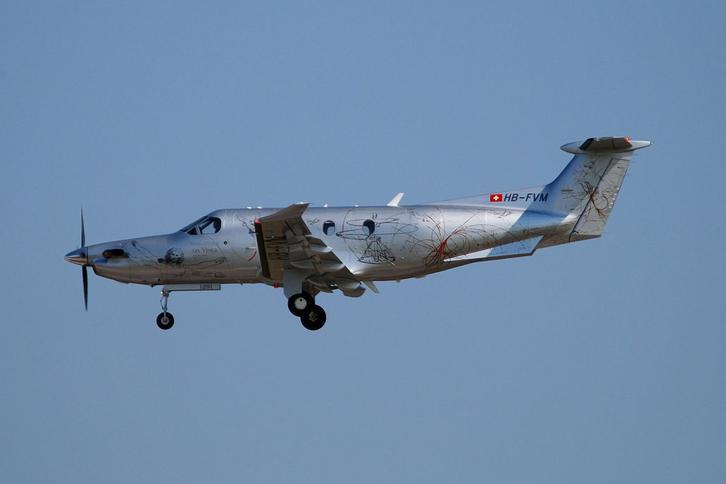 HB-FVM PC-12/47E 1291 Leonardo Flyers AG @ Aeroporto di Verona © Piti Spotter Club Verona