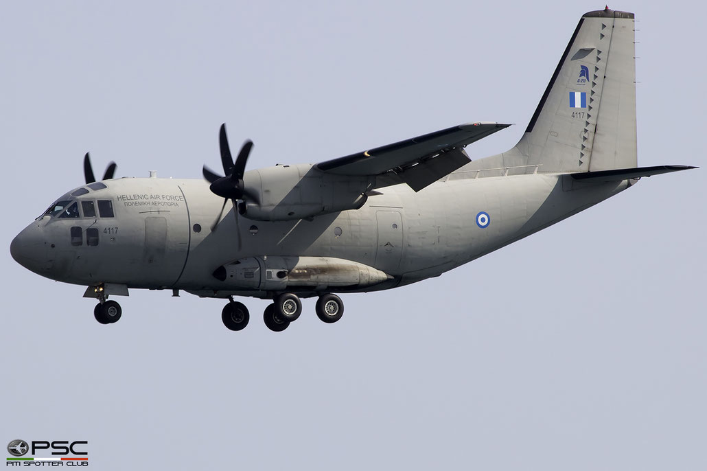 4117  C-27J 4117/HA001 354 MTM  @ Heraklion 09 2017 © Piti Spotter Club Verona