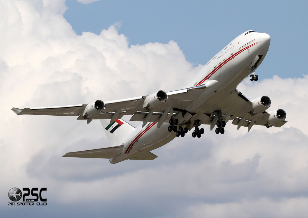 A6-MMM B747-422 26906/1185 Government of Dubai - Dubai Air Wing